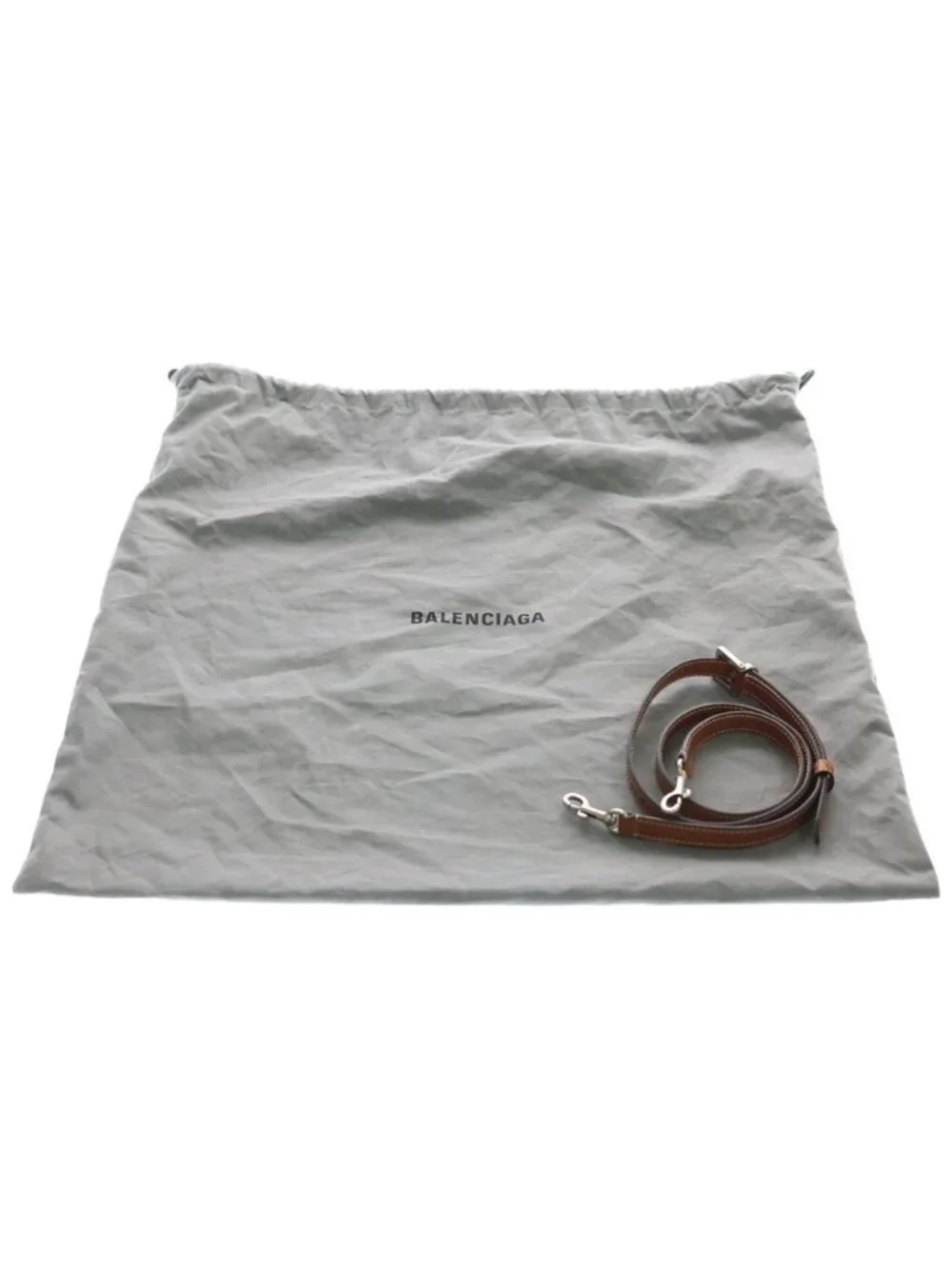 Balenciaga Bel Air Carryall Bag Mini Smooth Leather Brown